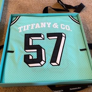 Tiffany & Co. x NBA x Mitchell & Ness Basketball jersey